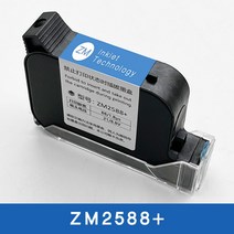 hp 범용 휴대용 마킹기 날인기 고화질 잉크젯 핸드 프린터 잉크 카트리지, ZM2588+수입높은접착력