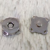 퀼트여왕 자석단추 15mm 단추, 실버