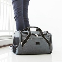 어깨패드 사이드포켓 텀블러주머니 보스턴백 운동부 짐가방