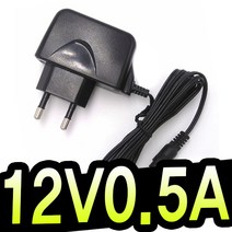 명호전자 12V 아답터 0.5A 1A 1.5A 2A 3A 3.5A 4A 5A 6A 8A 10A 12A 15A 500mA dc 어댑터, 02. 12V0.5A벽걸이형