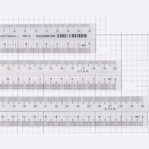 팝업북 입체물 조립 제작 플라스틱자 10개 대학생, 15cm