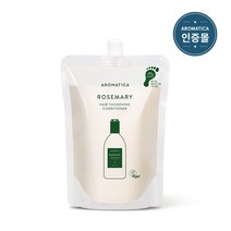 아로마티카 로즈마리 헤어 씨크닝 컨디셔너 500ml 리필, 없음