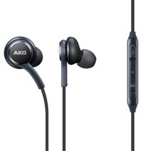 삼성전자 AKG 스타일 호환용 3.5파이 유선이어폰 갤럭시 S8 / S9 / S10 블랙 / 화이트 EO-IG955 병행 수입, 블랙+블랙, AKG 3.5