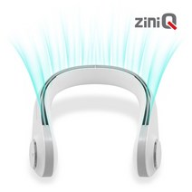 지니큐 넥밴드 선풍기 FN-300T C타입충전, 화이트