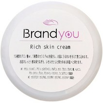 일본직발송 6. [끈적임없는 고 보습 크림] BRANDYOU 리치 스킨 크림 100G 인간형 세라 5 가지 아미노산 15, ONE SIZE_One Color, ONE SIZE_One Color, 상세 설명 참조0