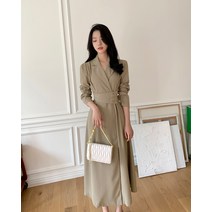 남친시 예복원피스 결혼식하객룩 정장원피스 핀턱 A라인 돌잔치엄마