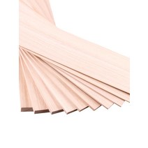 오동나무 목재 사이즈 합판 DIY 각목 각재, 통나무 조각 1000 x 100 x 2mm (5 개)