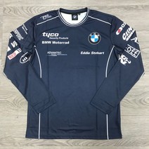BMW모토라드 면 긴팔 티셔츠 TYCO 바이크, M