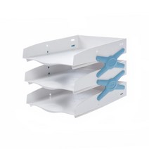 센터 문서 민원서류 보관대 3단 받침대 A4용지정리 고객센터 서류보관함 A4수납함 문서정리대 전단지 병원, 스모그