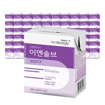 대상 이엔솔브 300TF 아셉틱 민감한 경관급식 영양식, 60개, 200ml