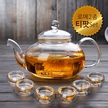 오디스샵 로메 티팟 세트 400A 차우림 내열유리