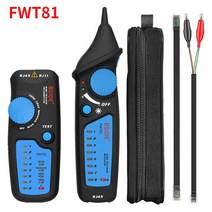 랜테스터기 BSIDE-FWT81 FWT82 네트워크 케이블 추적기 와이어 테스터 RJ45 RJ11 전화 토너 이더넷 LAN 테스터 분석기 감지기 라인 파인더, 01 FWT81 Analog