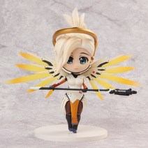 겐지 트레이서 메르시 오버워치 굿즈 미니 피규어, 메르시 (13cm)_스팟(관절 고정)