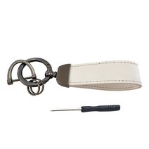 벤츠마크 메르세데스 벤츠 스프린터 W901 2500 용 탑 레이어 소가죽 키 체인 열쇠 고리 끈 자동차 액세서리, 01 No logo