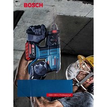 보쉬 BOSCH 임팩 드릴 충전 함마 해머 파괴드릴 전동, 2.0Ah 듀얼 배터리 고속 충전