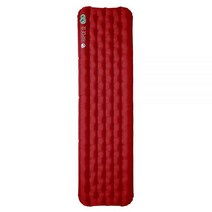 Big Agnes Rapide SL 단열 슬리핑 패드 오렌지 더블 와이드(101.6 x 182.9cm(40 x 7, Petite (20X66)