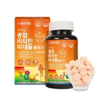 프라임 종합비타민미네랄플러스 일양 180정 11종비타민 4종미네랄 오렌지맛, 1개