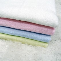 우리아이사랑 국산무형광순면100% 유아목욕 바스타올 85cm x, 1개, 하양