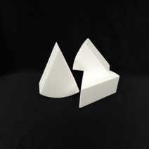 조각 케익 모형 스티로폼, 높이8cm-미니1호