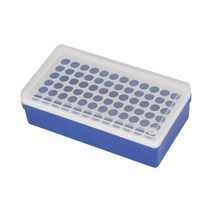 플라스틱 직사각형 72 소켓 15ML 원심 분리기 튜브 홀더 상자 투명 뚜껑 실험실 테스트 튜브 브래킷 실험실 용품