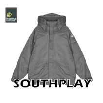 SOUTHPLAY 기본베이직 그레이 사우스플레이 보드복 야상자켓패딩 겨울야상패딩 항공자켓 단체복 빅사이즈 방풍자켓