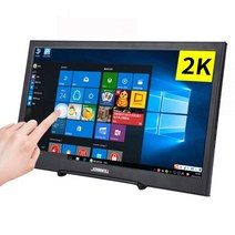 LCD 모니터 세로 34인치 가성비 240hz 터치 휴대용 호환 컴퓨터 스위치 전화 노트북 게임, 10.1-2K-No touch