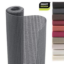 Smart Design Shelf Liner Classic Grip - (18 Inch x 5 Feet) - Drawer Cabinet Non Adhesive Protection, 1