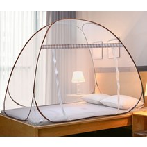 new yurt 모기장 moustiquaire net for single double bed mosquitera canopy netting kids bed tent home dec, 커피 풀 바텀, 1.2m(4피트) 침대