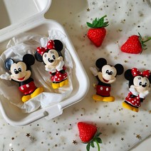 [문센트] 미키마우스 미니마우스 석고방향제, 블랙체리