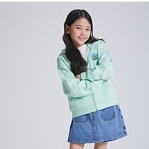 스파오키즈 스마일 데이지 후드 집업_SPMZC23KG1