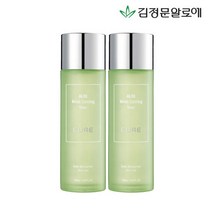 김정문알로에 [김정문알로에] 큐어 알로에 모이스트 카밍 토너 130ml 2개