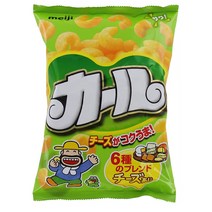 일본 Meiji Cheese Curls 메이지 치즈 컬 64g 10팩