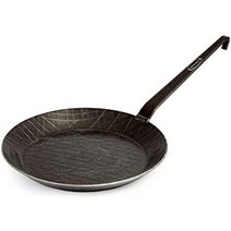 Petromax 페트로막스 연철 프라이팬 긴 손잡이 팬 가정용 캠핑용 후라이팬 Wrought Iron Skillet Long Handle Pan, 직경: 20cm, 검은색