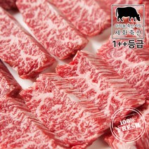 마장동 한우 1++등급 살치살 300g 구이 스테이크, 단품