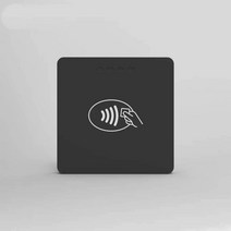 신용 카드 리더기 휴대용 모바일 포스 단말기 Pos NFC emv용 신용 카드 리더기 Visa MasterCard American, 01 Black