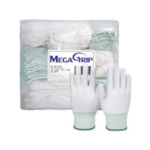 메가그립 폴리 속장갑 M 30p, 백색, 4개