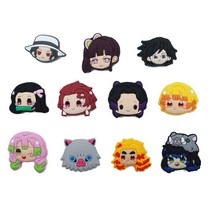 크록 자비츠 장식 악세사리 참 세트11 개/몫 일본 만화 스타일 PVC 구두 매력 귀여운 샌들 액세서리 신발