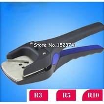 R3/R5/R10 코너 구멍 펀치 PVC 카드 태그 사진을위한 대형 배지 슬롯 라운더 커터 헤비 듀티 클리퍼