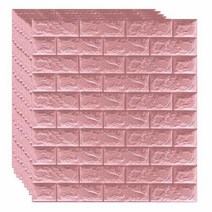 접착식파벽돌 3D 벽 스티커 모방 침실 장식 패널 자기-접착제 벽지 거실 부엌 TV 배경 홈, 09 09_01 3mm