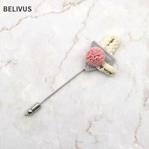 빌리버스 부토니에 BSVB035 남자브로치 남자코사지 정장코디