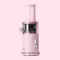 얼음 갈리는 대형 믹서기 카페용 진공 초고속 miui petit slow juicer 휴대용 전기 주스 추출기 레몬 과일 주스 메이커 블렌더 easy clean can ice, 핑크 유선