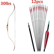 서바이벌 페인트볼 3050Ibs 양궁 사냥 활 성인 터키어 Recurve 전통적인, 30Ibs set