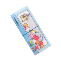 네컷앨범 다이어리 미니북 방탄 사진보관 스티커 앨범 인생네컷 파일 포토북 BT21 굿즈, 본상품