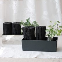 [천연가습기] 참숯과 수경식물 제습효과 가습효과 백탄 참숯, 실버, 없음, 스파트필름