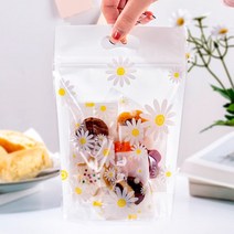 참신대장 어린이지 데이지 구디백 비닐 지퍼백 생일 답례품 기프트백 간식 포장 10+10