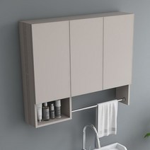 화장실 슬라이드장 욕실 선반 욕실수건대 다용도 수납함 화장품 수납정리함 기타수납정리용품 소품정리함, 140 x 60 x 20 / 쿼드 도어