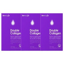 베라라이프 더블콜라겐 30포 x 3개 300달톤 저분자 피쉬콜라겐 펩타이드 먹는 어린 엘라스틴 히알루론산, 상세페이지 참조, 상세페이지 참조
