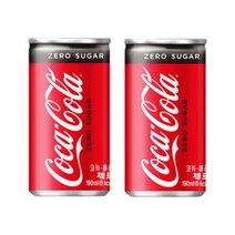 코크제로 코카콜라 제로 캔, 190ml, 28개