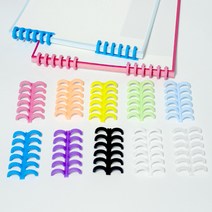 이글바인더 B5 노트패드 떡제본 6공 루즈링제본 노트필기 암기 무지 코넬 도트 2단 3단, 6공 루즈링 2개, 오렌지