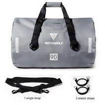 오토바이 가방 대용량 방수 테일 백 뒷좌석 러기지 혼다 디오 Zx Ruckus Super Cub 110 판매, 05 Gray  90L